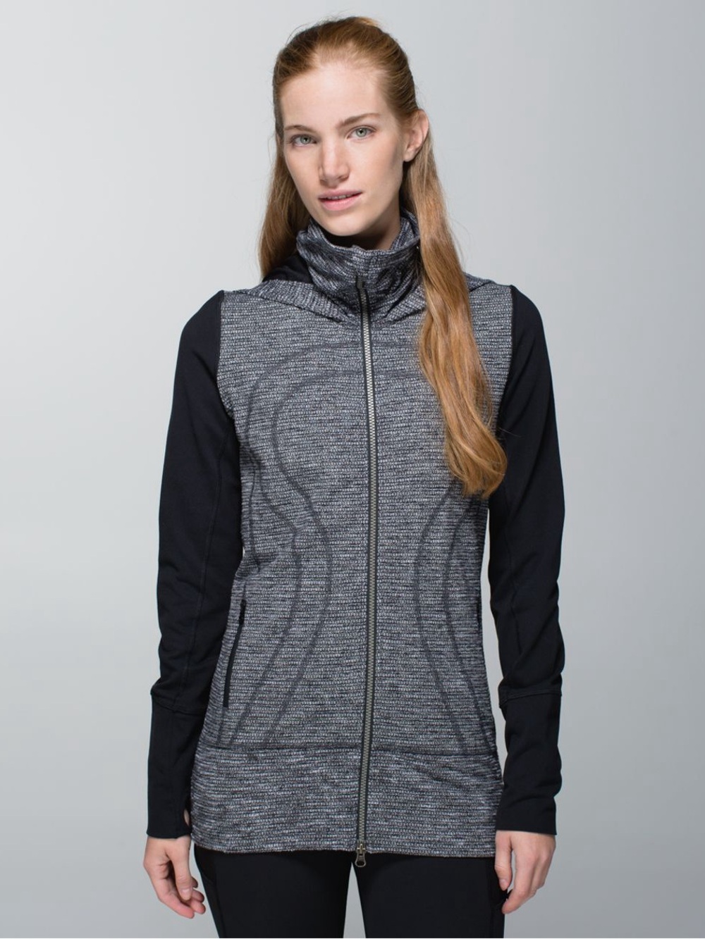 Lululemon Stride Jacket II in Coco Pique Black